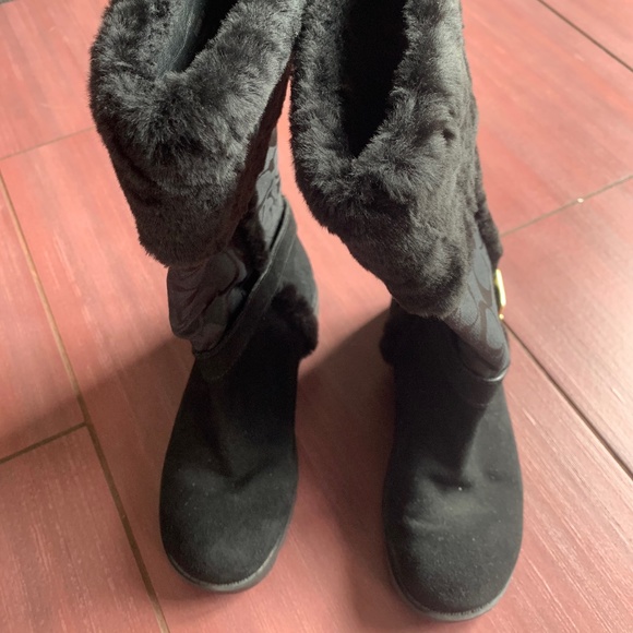 Coach suede Deeann signature boots - Picture 3 of 9